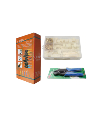 Juhtmekonnektorite komplekt + pressimistangid, 380 tk, 2,54 mm, SN-48B