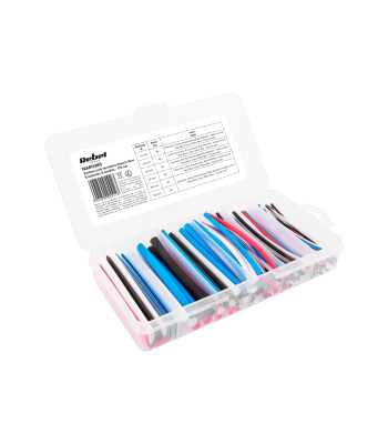 Termokahanevate torude komplekt, 5 värvi, 6 läbimõõtu, 170 tk – 10cm