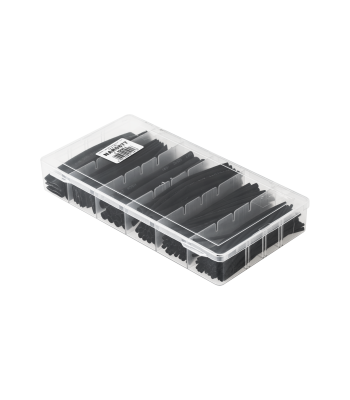 Mustade termokahanevate torude komplekt 7858 HST-100B 10cm