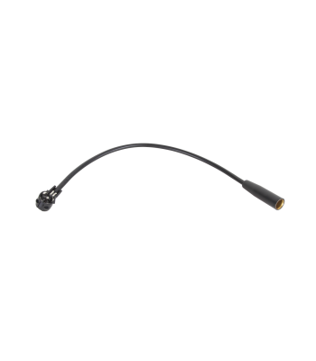 Nurkne Blaupunkt-tüüpi antenniliitmik – kaablipesa, WT.BLAUP-GN.KAB(kątowe), 20cm