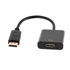 DisplayPorti pistiku ja HDMI-pesa adapter, 10 cm