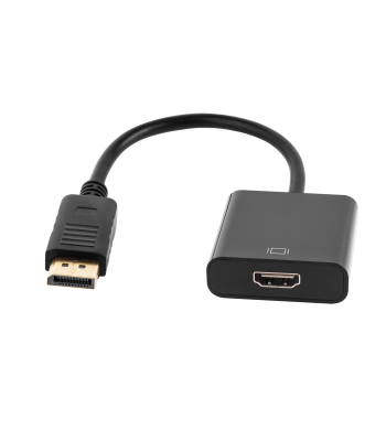 DisplayPorti pistiku ja HDMI-pesa adapter, 10 cm