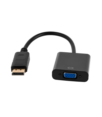 DisplayPorti pistikuga VGA-pesa adapter, 20 cm