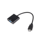 HDMI-pistiku ja VGA-pesa + AUDIO adapter
