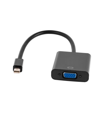 Mini DisplayPort–VGA adapter, pistik–pesa