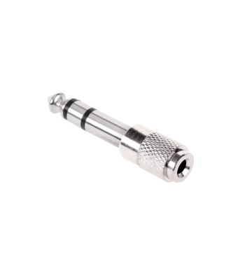 Jack-pistiku adapter 6.3/3.5 METAL