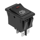 Tulede lüliti punase LED-iga, 12 V