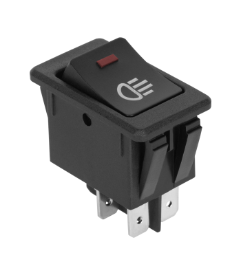 Tulede lüliti punase LED-iga, 12 V