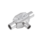 TV signaali 2-suunaline jaotur, metall, WT.-2xGN.metal