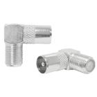 TV-pistiku–F-pesa nurgeline adapter CU