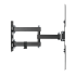 Seinakinnitus Kruger&Matz KM1303 LED-telerile, must, vertikaalselt ja horisontaalselt reguleeritav, 23–55