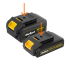 Akulaadija Rebel Tools 20V 2A/4A