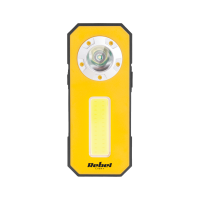 Mini akuga töökojalamp, 3W COB + 3W LED