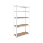 Metallist laoriiul Rebel, valge 180x90x40