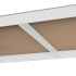 Metallist laoriiul Rebel, valge 180x90x40