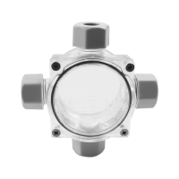 Veekindel kaabliühenduskarp IP68, MUFA-4, 90 × 90 × 37 mm