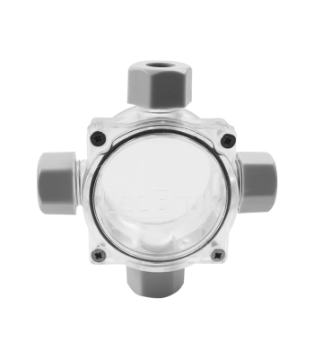Veekindel kaabliühenduskarp IP68, MUFA-4, 90 × 90 × 37 mm