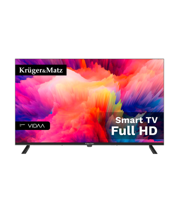 Kruger&Matz Smart-TV, FHD, DVB-T2/S2, H.265/HEVC, 43″
