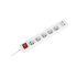 Rebel pikendusjuhe 5 pistikupesa ja 2 USB-pesaga, lülitiga – 1,5 m