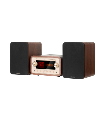 Lambiga stereokeskus CD-mängija, USB, Bluetoothi, NFC ja DAB+/FM-raadioga – Kruger&Matz KM1961