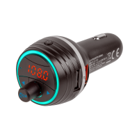 Peiying Bluetoothiga FM-autosaatja kahe USB-pordiga URZ0483