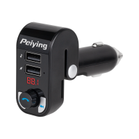 Bluetoothiga FM-saatja autole, 2 USB-porti – Peiying URZ0466