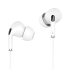 Valged USB-C-kõrvasisesed kõrvaklapid mikrofoniga Kruger&Matz C1