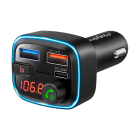 Peiying Bluetoothiga FM-saatja autosse (2 × USB + USB-C)