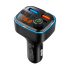 Peiying Bluetoothiga FM-saatja autosse (2 × USB + USB-C)
