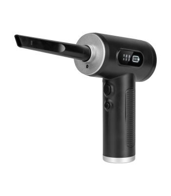Teesa puhur-kompressor LED-valgustiga, 5 otsikut, 3 võimsusastet, 6000 mAh aku, 75 W