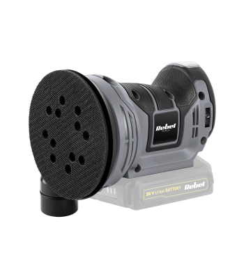 Akutoitega ekstsentriklihvija Rebel Tools, 20 V, RB-1059