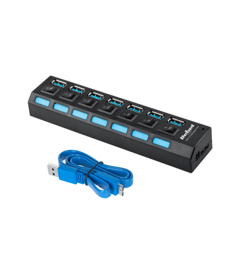 Rebel USB 3.0 USB-jaotur, 7 porti