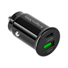 Kruger&Matz kahe USB-pordiga autolaadija, Quick Charge 3.0 ja Power Delivery, KM0870, 3100 mA