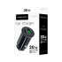 Kruger&Matz kahe USB-pordiga autolaadija, Quick Charge 3.0 ja Power Delivery, KM0870, 3100 mA