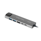 USB-C-jaotur HDMI-, USB 3.0-, USB-C- ja RJ45-portidega – Kruger&Matz KM0391