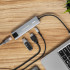 USB-C-jaotur HDMI-, USB 3.0-, USB-C- ja RJ45-portidega – Kruger&Matz KM0391