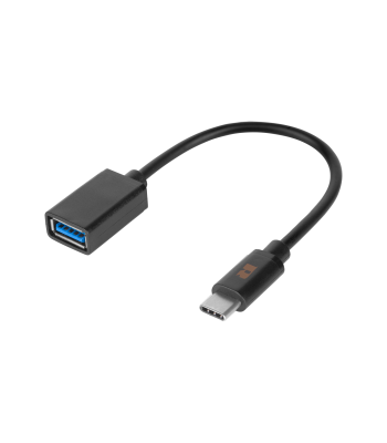 USB 3.0 A-pesa – USB-C OTG-adapter REBEL, 15 cm