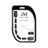 Kruger&Matz USB–micro USB kaabel, pistik-pistik, 0,2 m