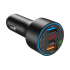 FM-saatja autosse Bluetooth-funktsiooniga (2 × USB + USB-C)