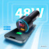 FM-saatja autosse Bluetooth-funktsiooniga (2 × USB + USB-C)