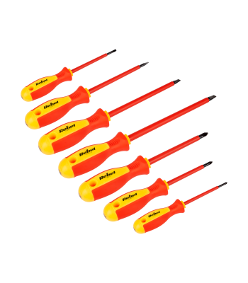 Isoleeritud kruvikeerajate komplekt Rebel Tools – 1000 V