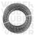 Tugevdatud keerutatud ruutprofiiliga trimmerijõhv WUBER +CORE 2.7 mm, 15 m