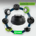 Poolautomaatne trimmeripea võsalõikurile Click and Go koos jõhviga – WUBER W00614, M10 x 1.25 RH, 3 m / Ø 2.4 mm