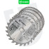 WUBER kõvasulamhammastega ketassaeketas puidule W00740, 305x30 mm, 24T