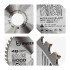 WUBER kõvasulamhammastega ketassaeketas puidule W00742 305x30 mm 48T