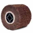 Mittekootud nailonabrasiivfliisist silinderrull satineerimismasinale, WUBER P180, 120 × 100 mm