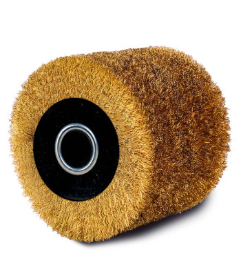 WUBER sirgete terastraatidega trummelhari satiinimismasinale W00771, 0.3 mm, 120 mm × 100 mm, kinnitusava 19 mm