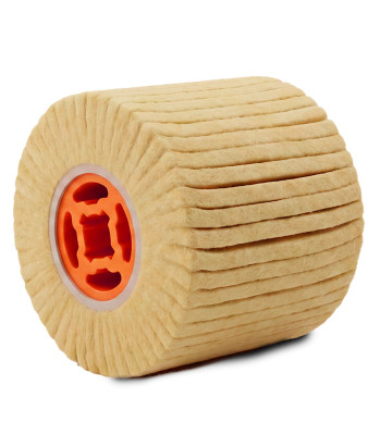 WUBER silindriline vildist lamellpoleerimisrull W00774, 120 × 100 mm