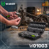 WUBERi narrepadrunvõtmete komplekt – 46 osa, 1/4″, W01003