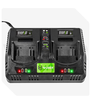WUBER Share+ Systemi kahe akupesaga akulaadija, 21.5 V